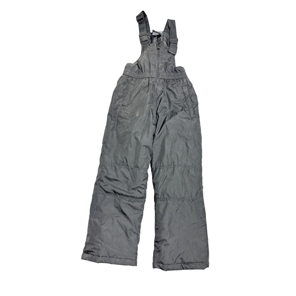 Protection System Snow Bib Pants Kids 6 Gray Insulated Ski Adjustable Winter